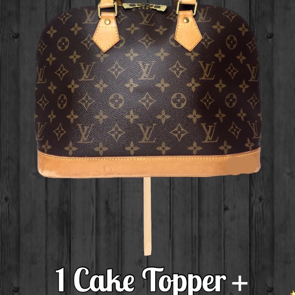Cake Topper + Cupcake Toppers, + Birthday Banners in Cardboard shine material